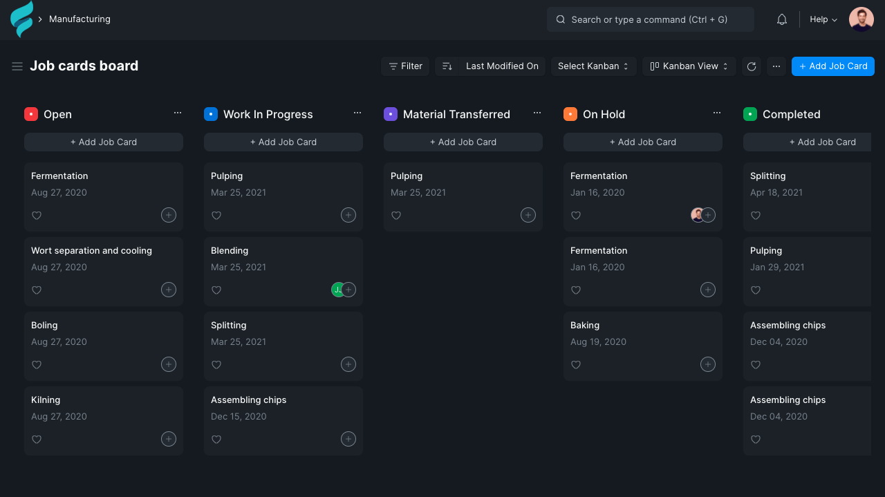 kanban job dark 13